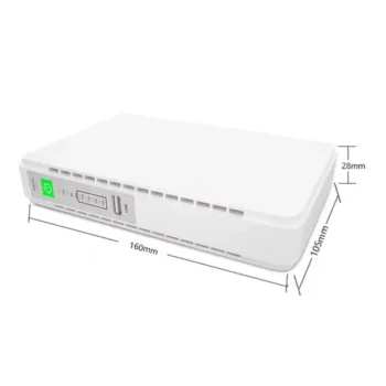 Зовнішній акумулятор DC UPS 16 000 мА·год з PoE і outdoor‑Wi‑Fi